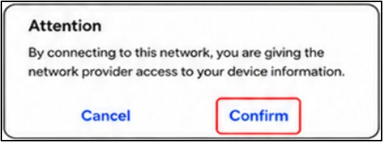 Android Confirm