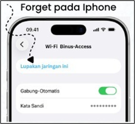 Forget Network iPhone
